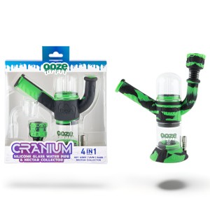Ooze - Cranium Silicone Glass Water Pipe & Nectar Collector [OOZ - Cranium]